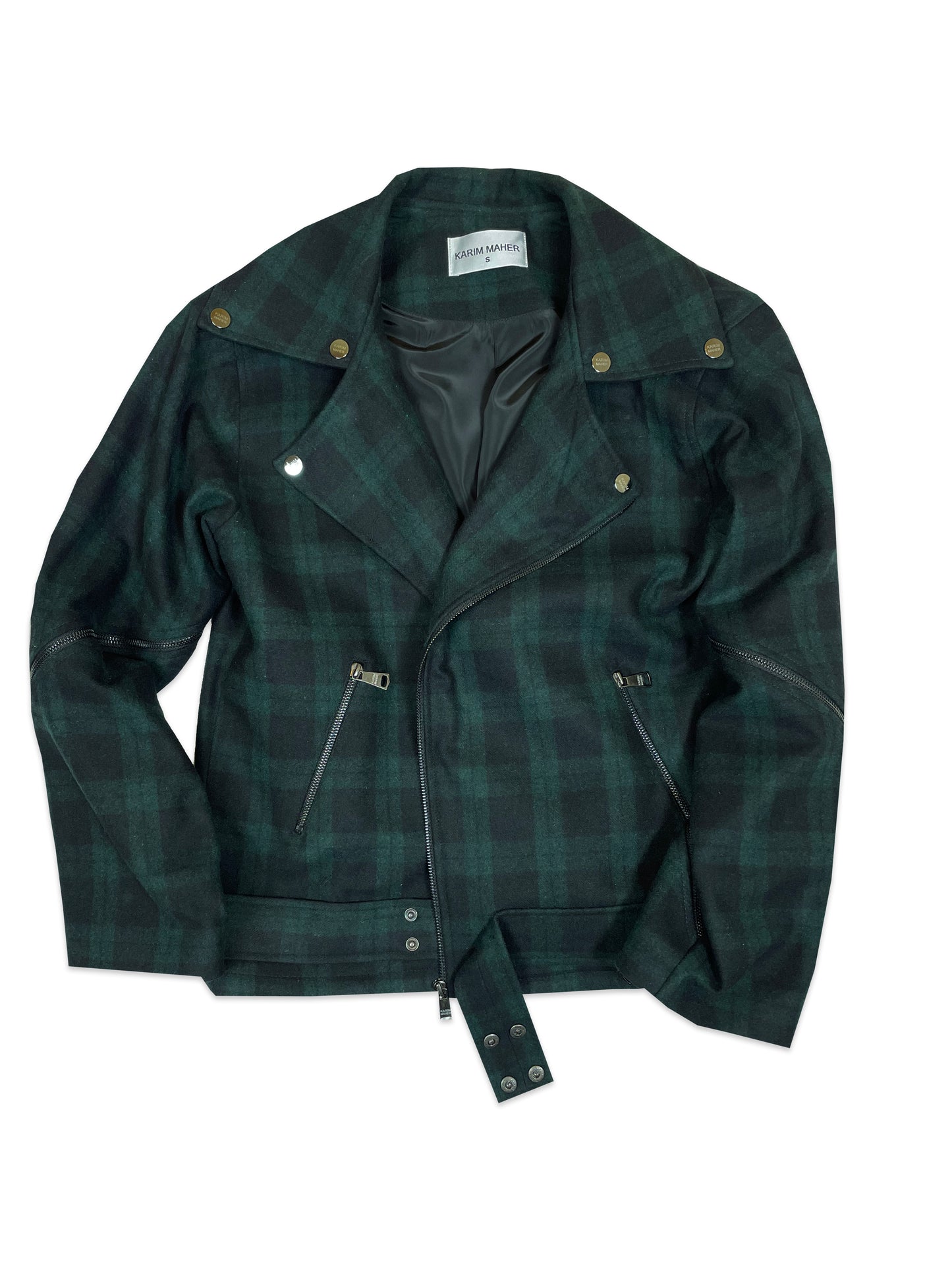 Tartan Biker Jacket